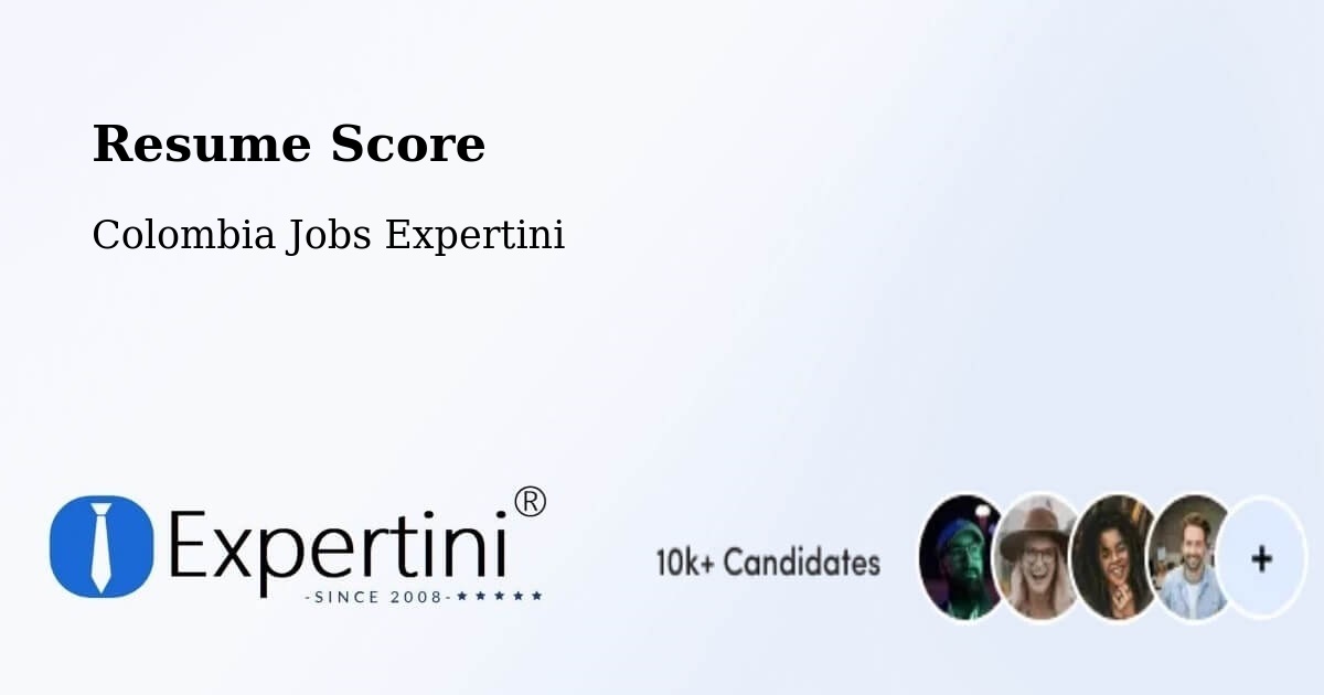 Resume Score & Job Description Match Tool – Simití - Colombia Jobs Expertini